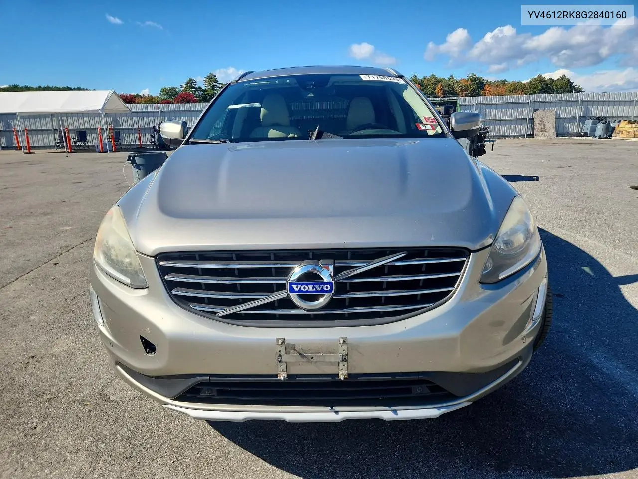 2016 VOLVO XC60 VIN YV4612RK8G2840160 — фото 5