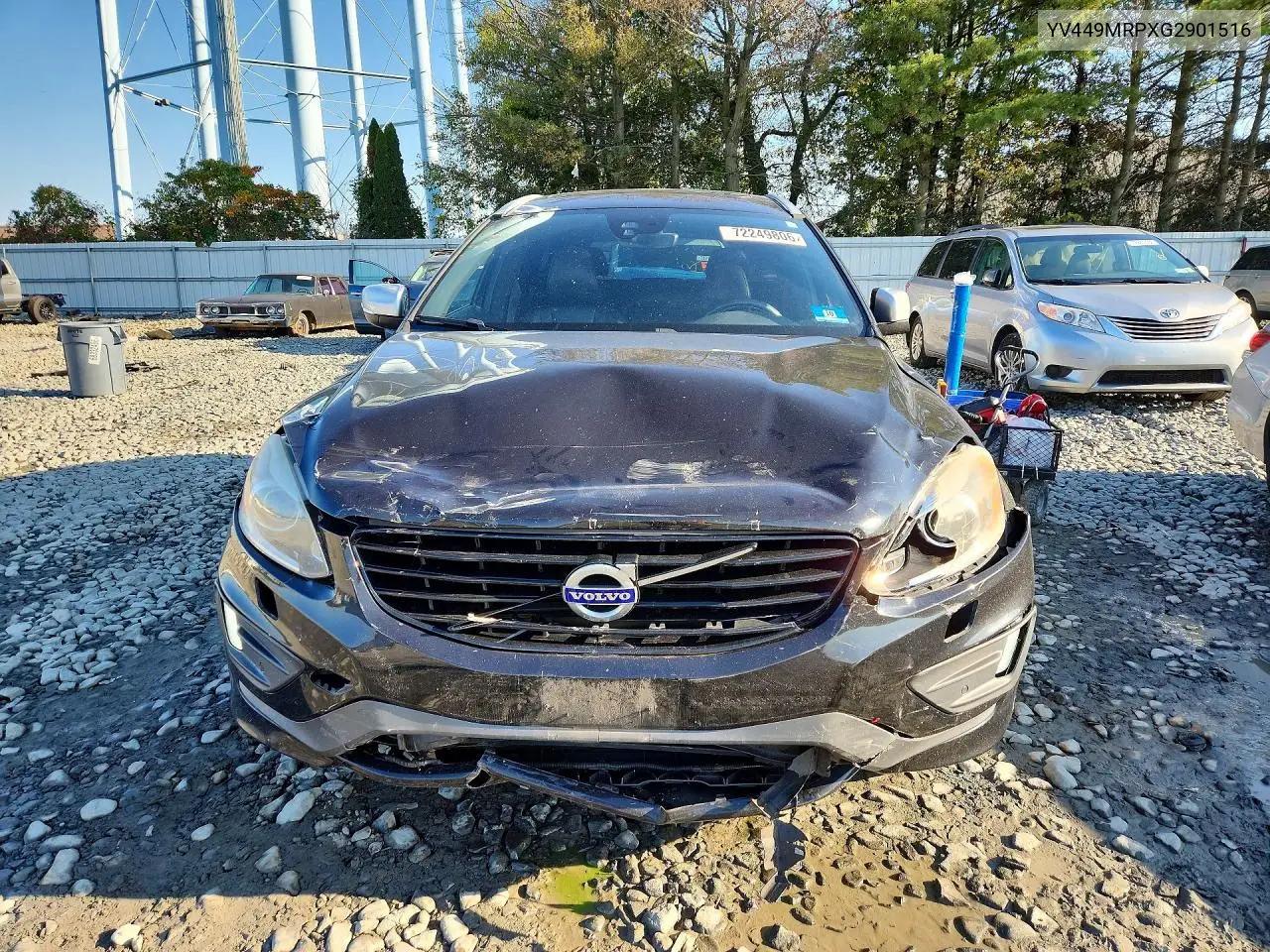 2016 VOLVO XC60 VIN YV449MRPXG2901516 — фото 5