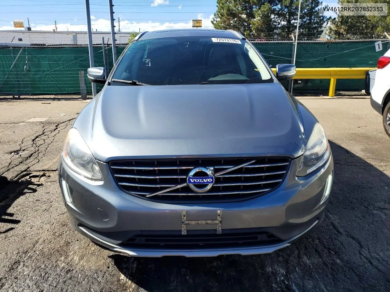 2016 VOLVO XC60 VIN YV4612RK2G2852353 — фото 5
