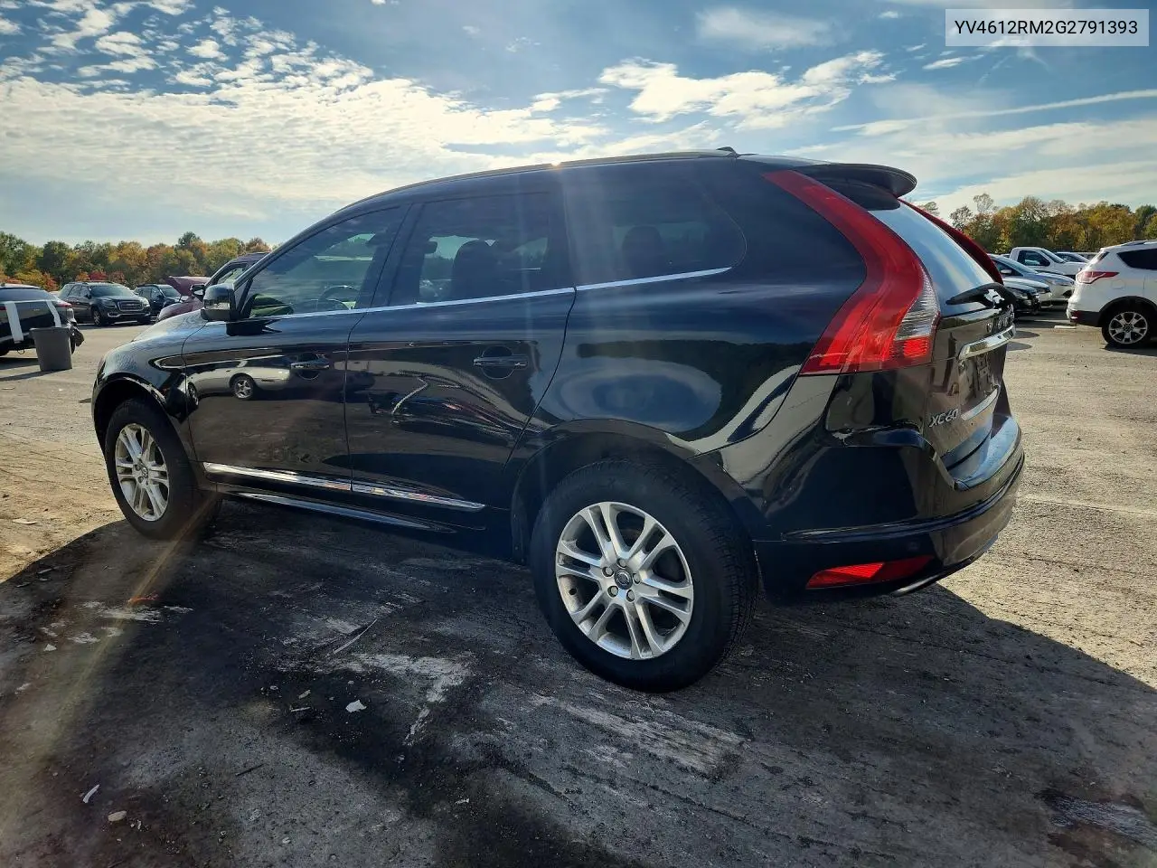2016 VOLVO XC60 VIN YV4612RM2G2791393 — фото 2