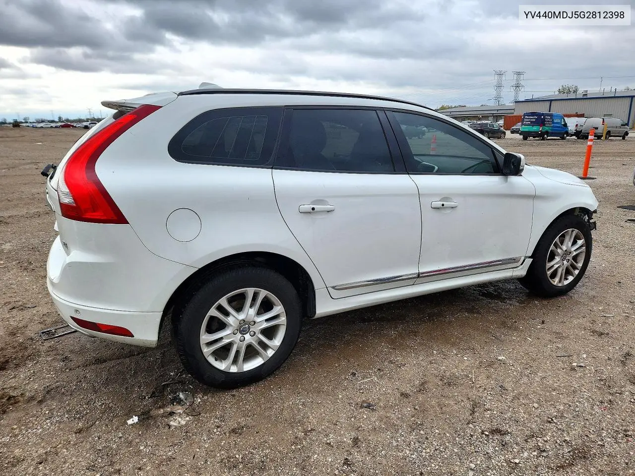 2016 VOLVO XC60 VIN YV440MDJ5G2812398 — фото 3