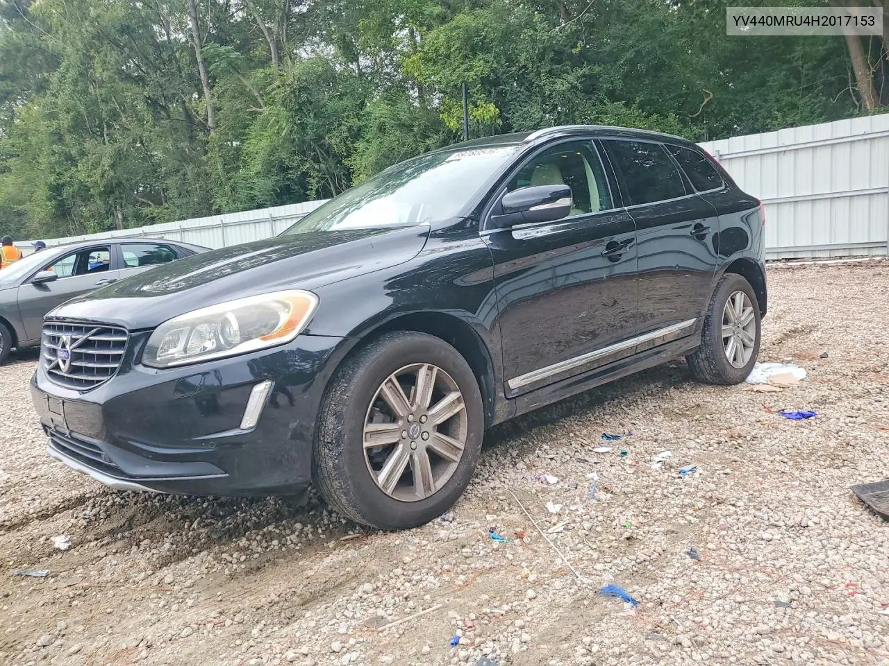 VOLVO XC60 2017, VIN YV440MRU4H2017153