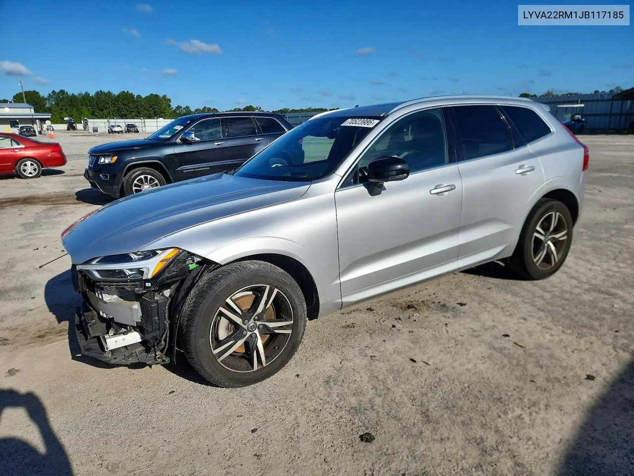 VOLVO XC60 2018, VIN LYVA22RM1JB117185