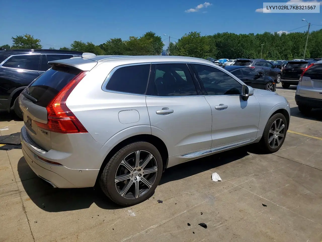2019 VOLVO XC60 VIN LYV102RL7KB321567 — фото 3