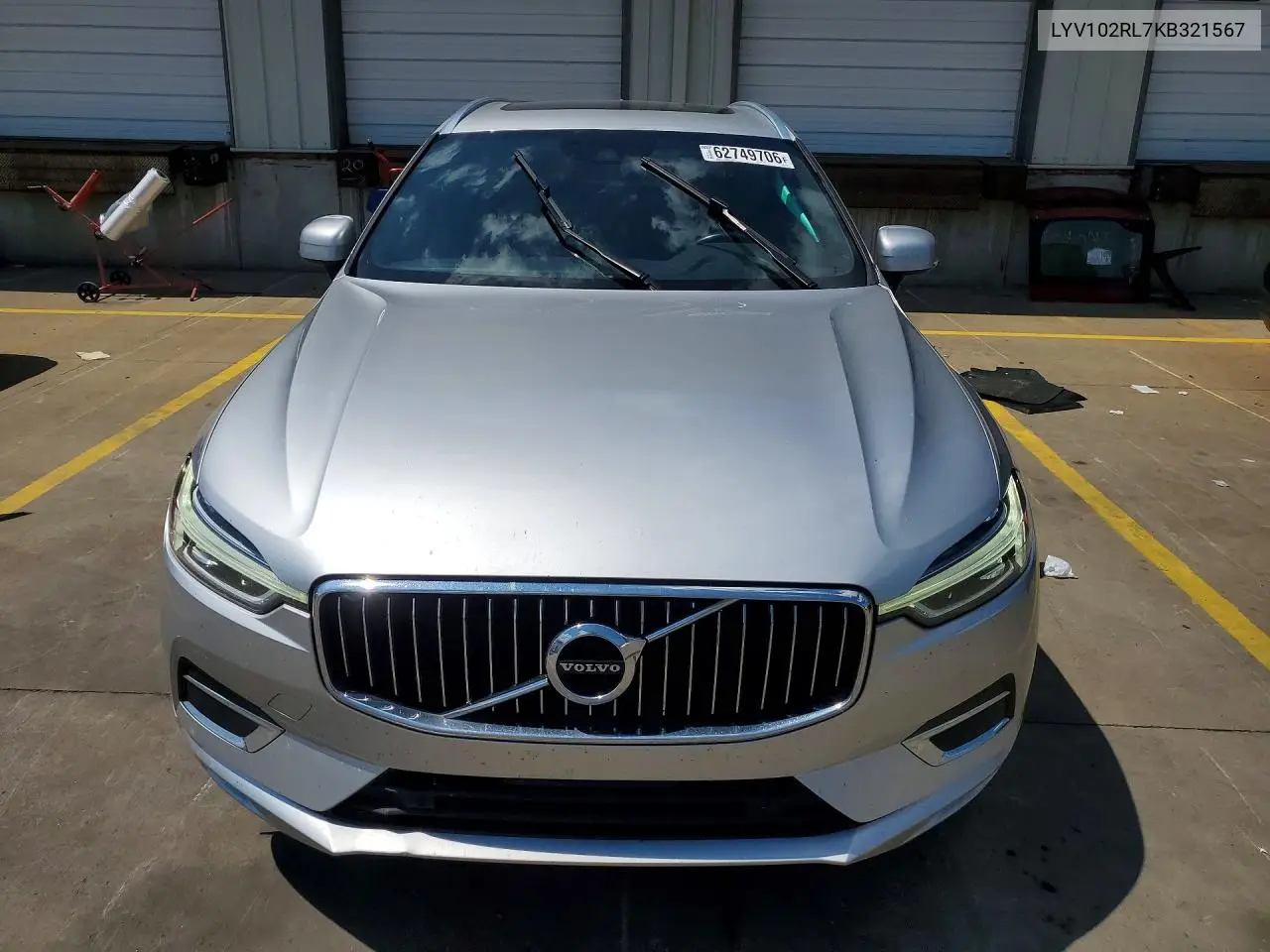 2019 VOLVO XC60 VIN LYV102RL7KB321567 — фото 5