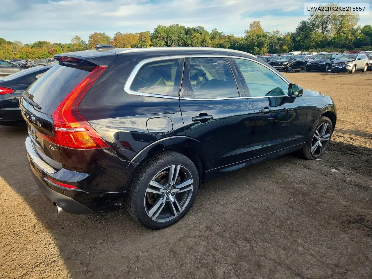 2019 VOLVO XC60 VIN LYVA22RK2KB215657 — фото 3