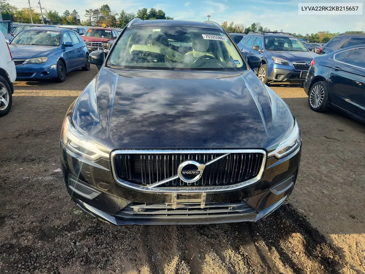 2019 VOLVO XC60 VIN LYVA22RK2KB215657 — фото 5