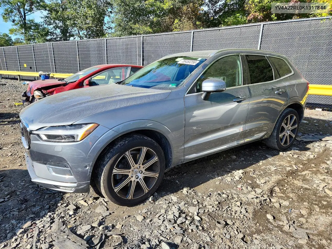 VOLVO XC60 2019, VIN YV4A22RL0K1317844
