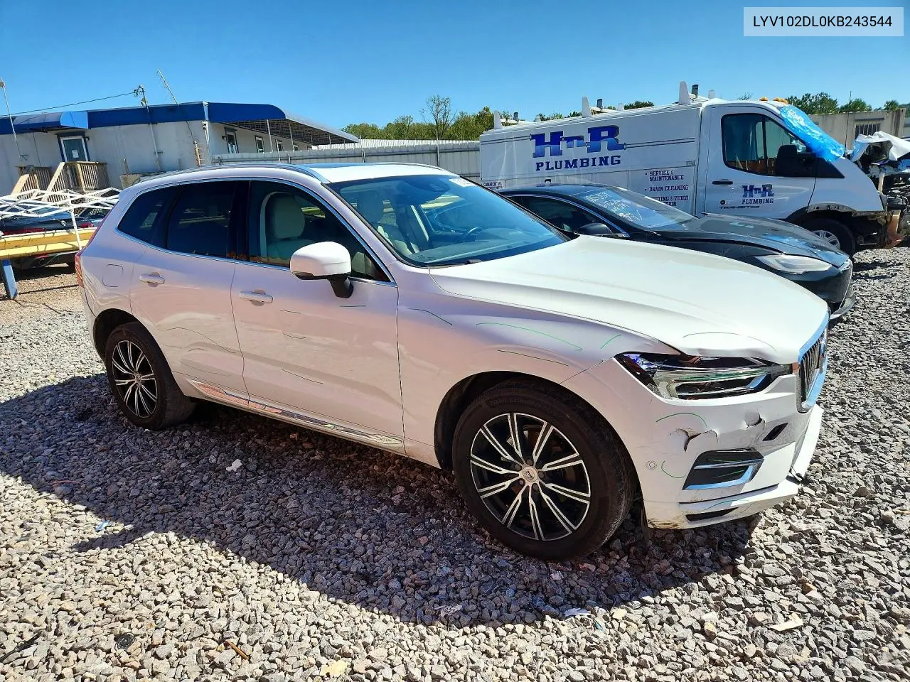 2019 VOLVO XC60 VIN LYV102DL0KB243544 — фото 4