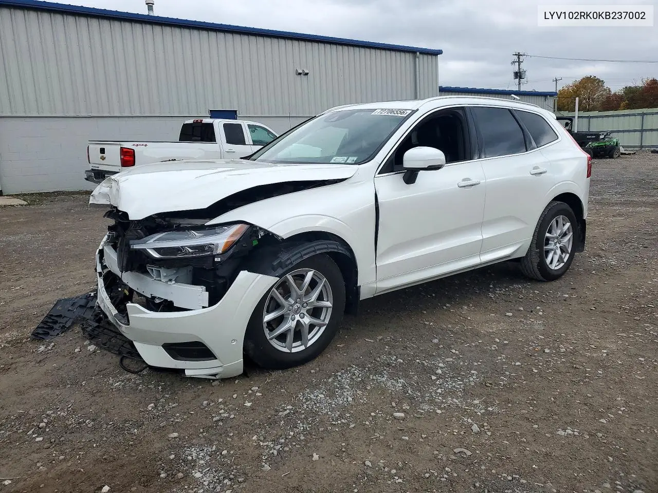 VOLVO XC60 2019, VIN LYV102RK0KB237002