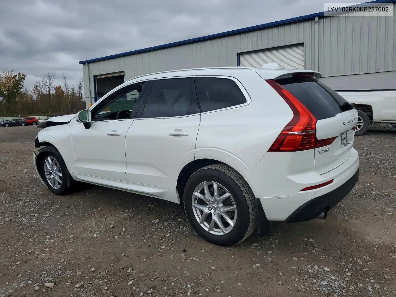 2019 VOLVO XC60 VIN LYV102RK0KB237002 — фото 2