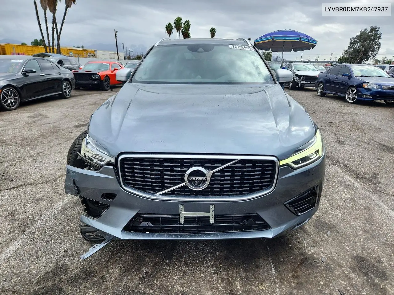 2019 VOLVO XC60 VIN LYVBR0DM7KB247937 — фото 5