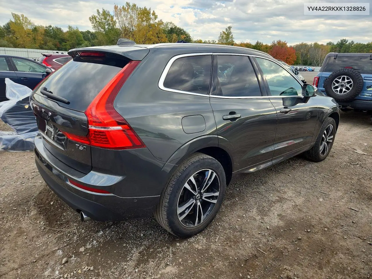 2019 VOLVO XC60 VIN YV4A22RKXK1328826 — фото 3