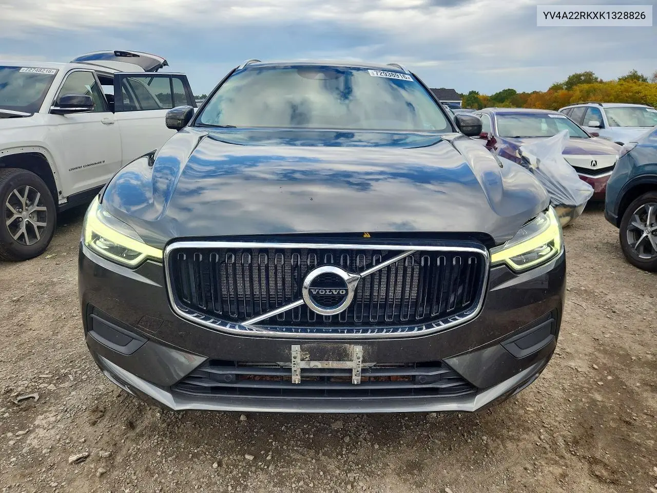 2019 VOLVO XC60 VIN YV4A22RKXK1328826 — фото 5