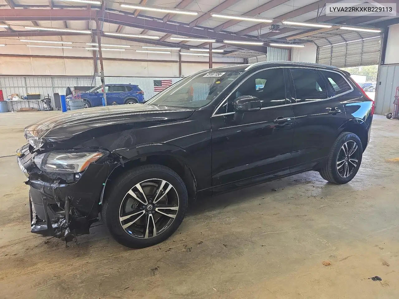 VOLVO XC60 2019, VIN LYVA22RKXKB229113
