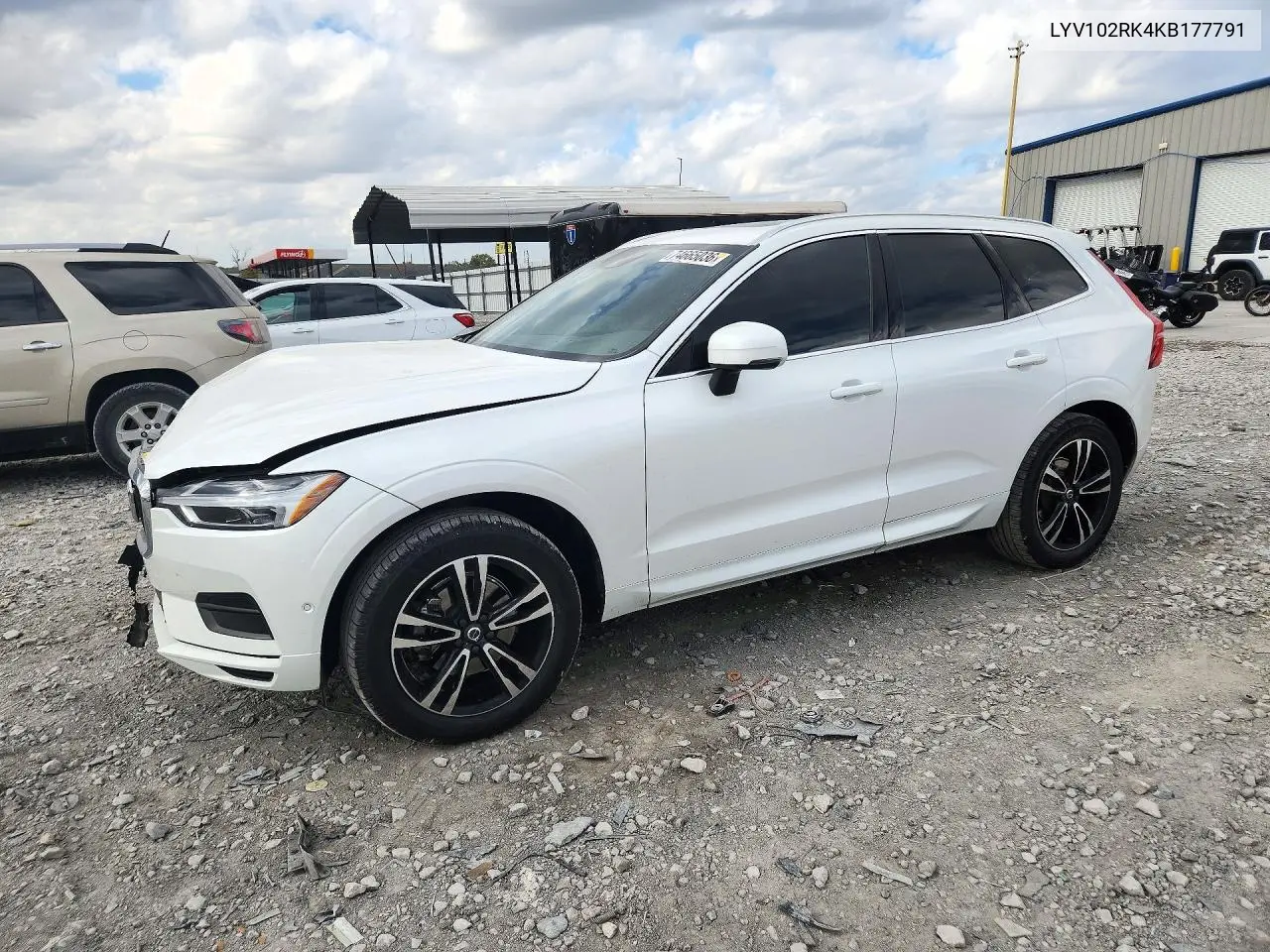 VOLVO XC60 2019, VIN LYV102RK4KB177791