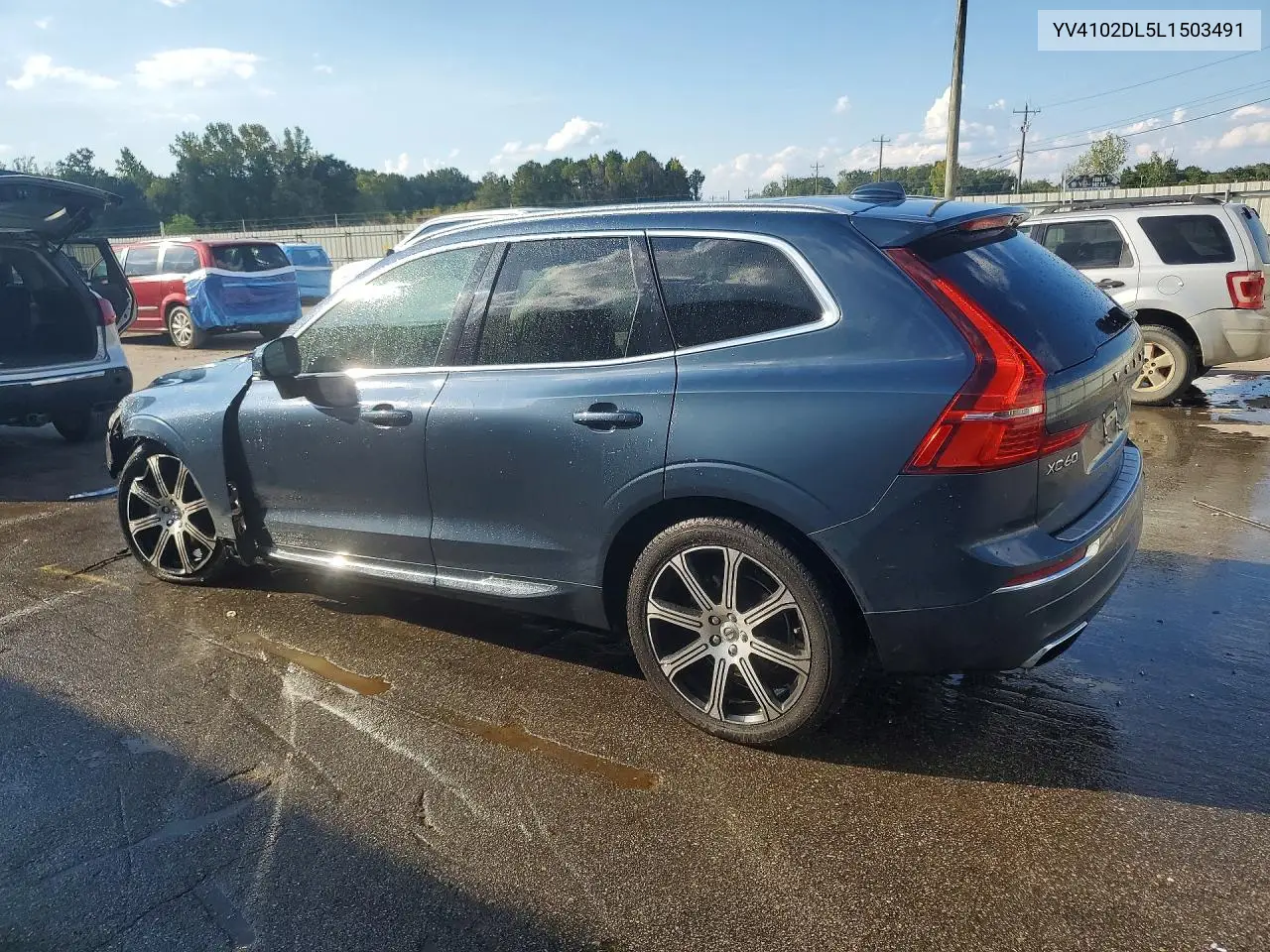 2020 VOLVO XC60 VIN YV4102DL5L1503491 — фото 2