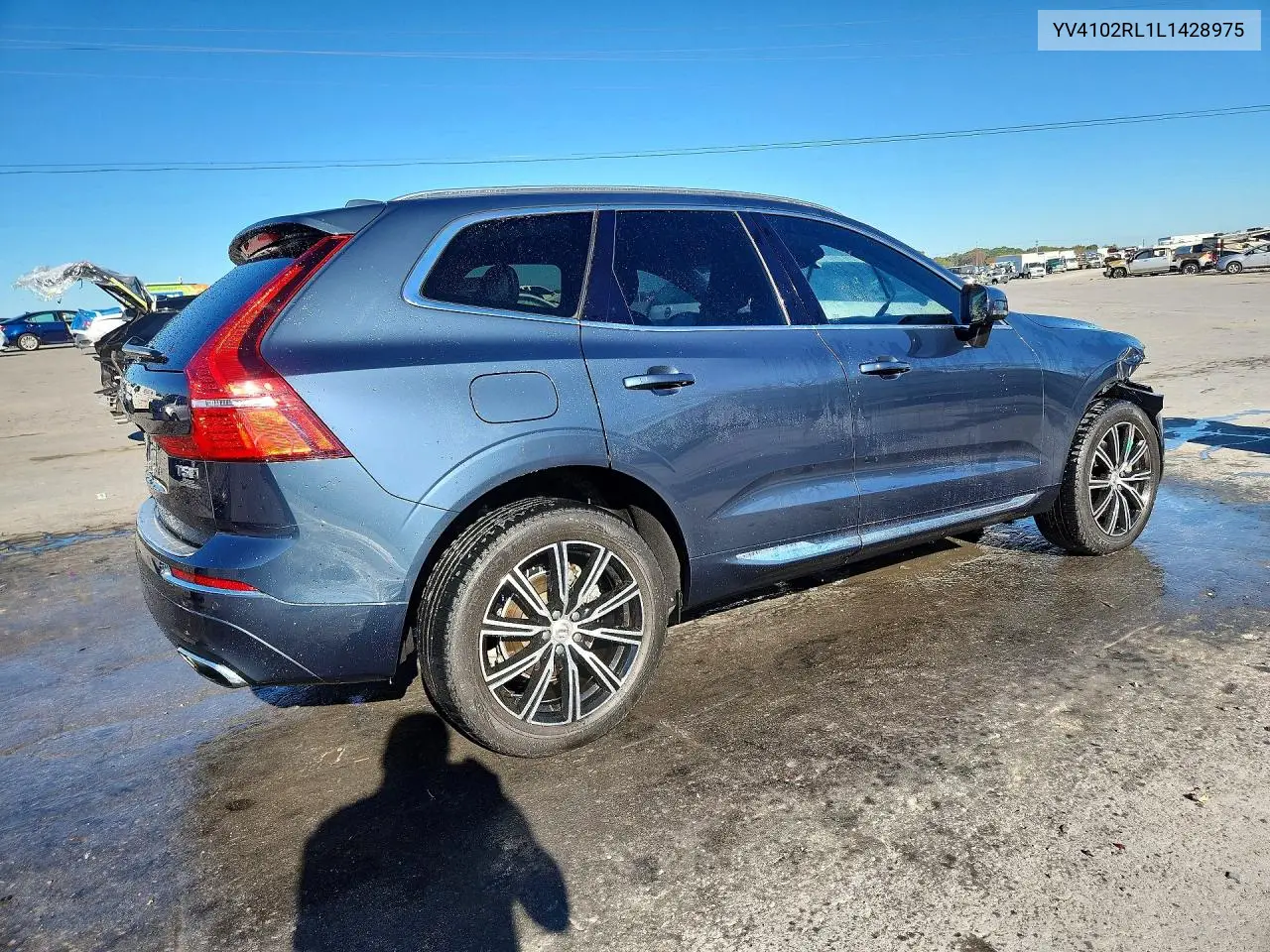 2020 VOLVO XC60 VIN YV4102RL1L1428975 — фото 3