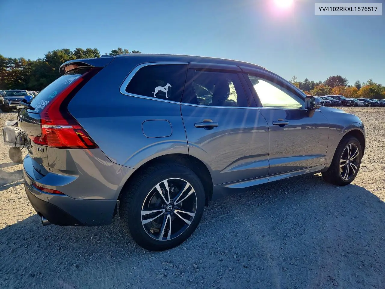 2020 VOLVO XC60 VIN YV4102RKXL1576517 — фото 3