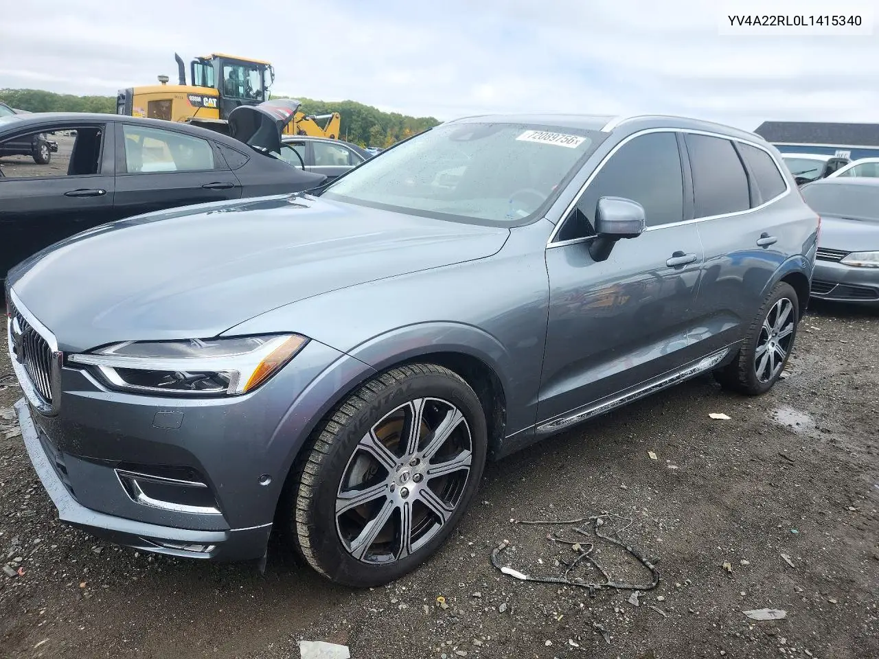 VOLVO XC60 2020, VIN YV4A22RL0L1415340
