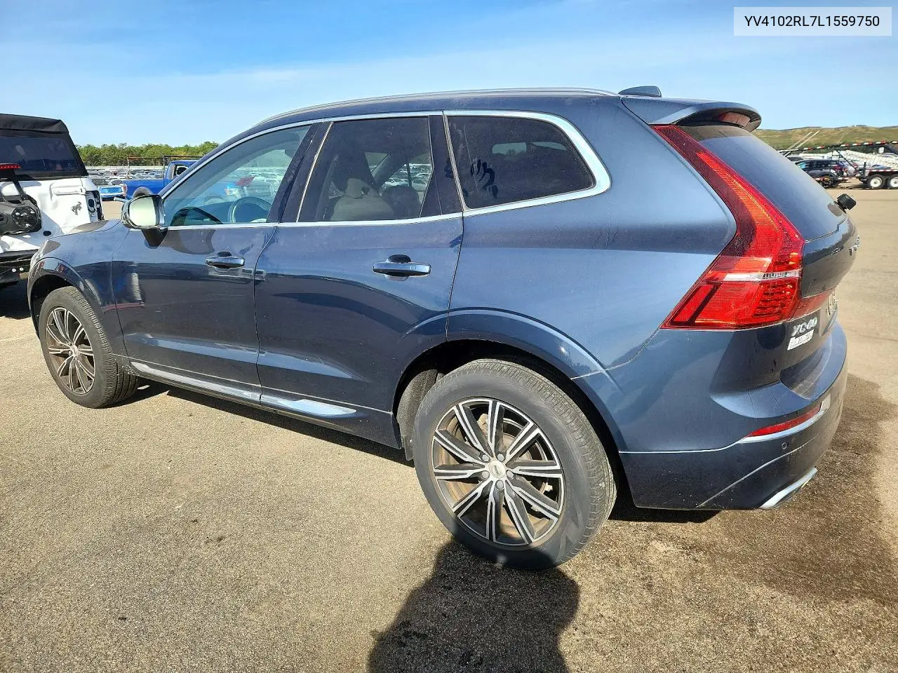 2020 VOLVO XC60 VIN YV4102RL7L1559750 — фото 2