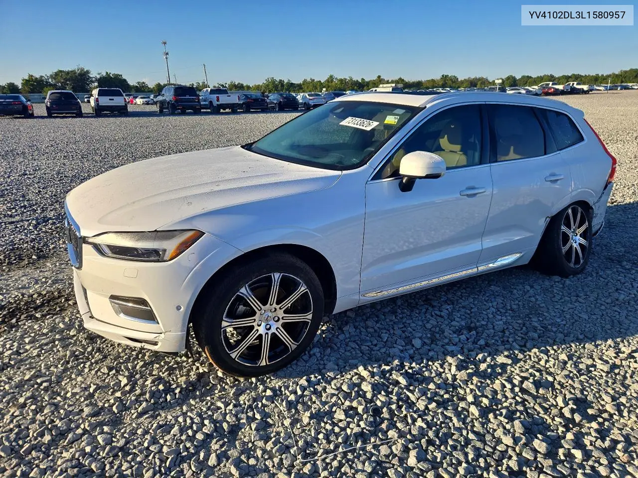VOLVO XC60 2020, VIN YV4102DL3L1580957