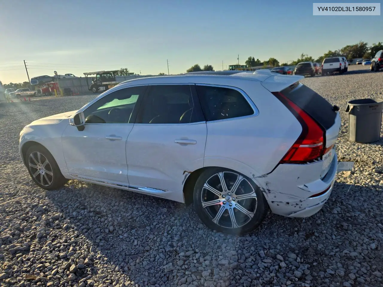2020 VOLVO XC60 VIN YV4102DL3L1580957 — фото 2
