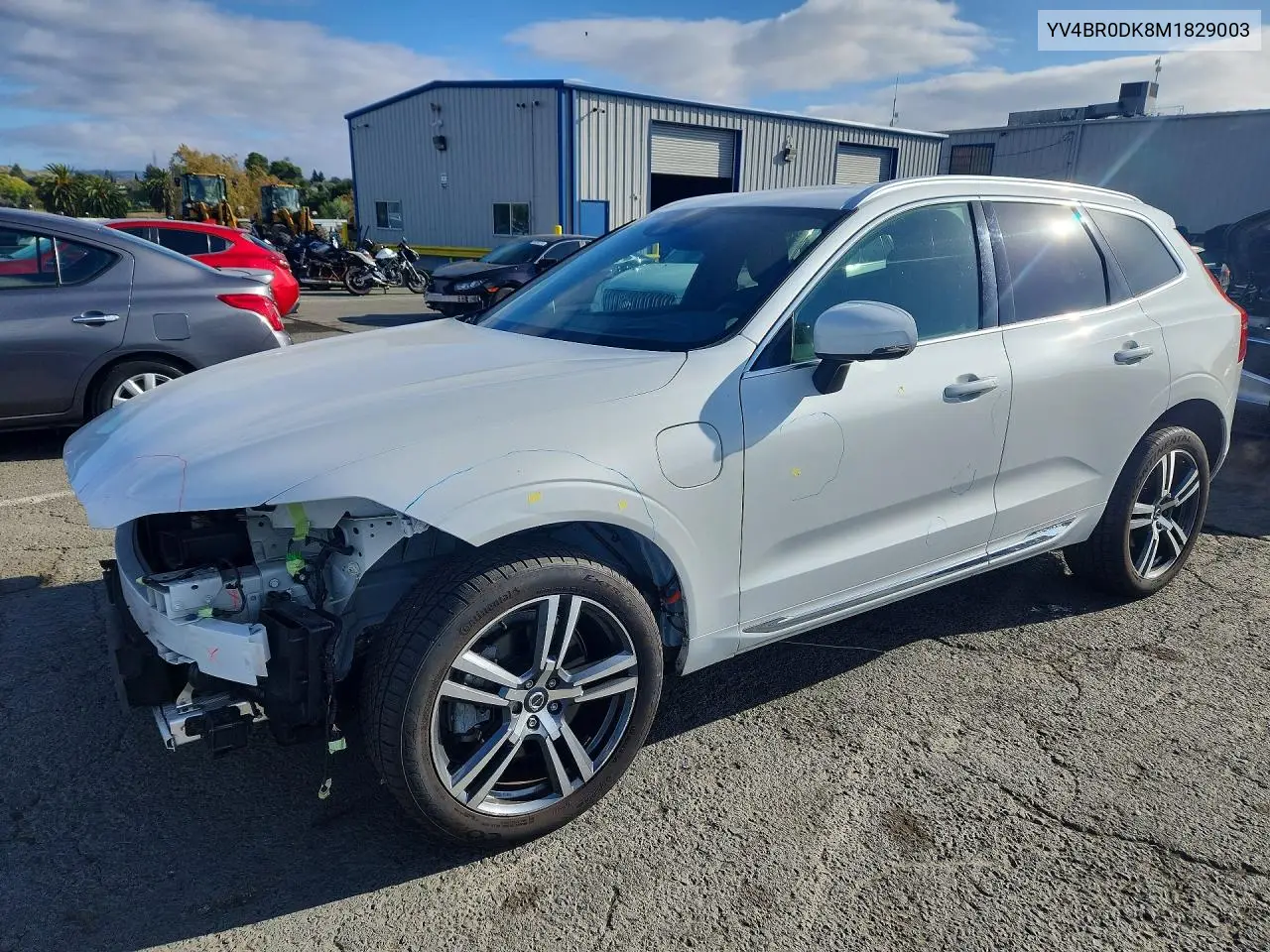 VOLVO XC60 2021, VIN YV4BR0DK8M1829003