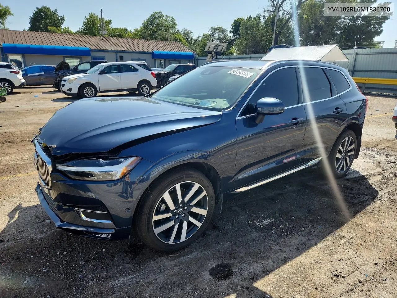 VOLVO XC60 2021, VIN YV4102RL6M1836700
