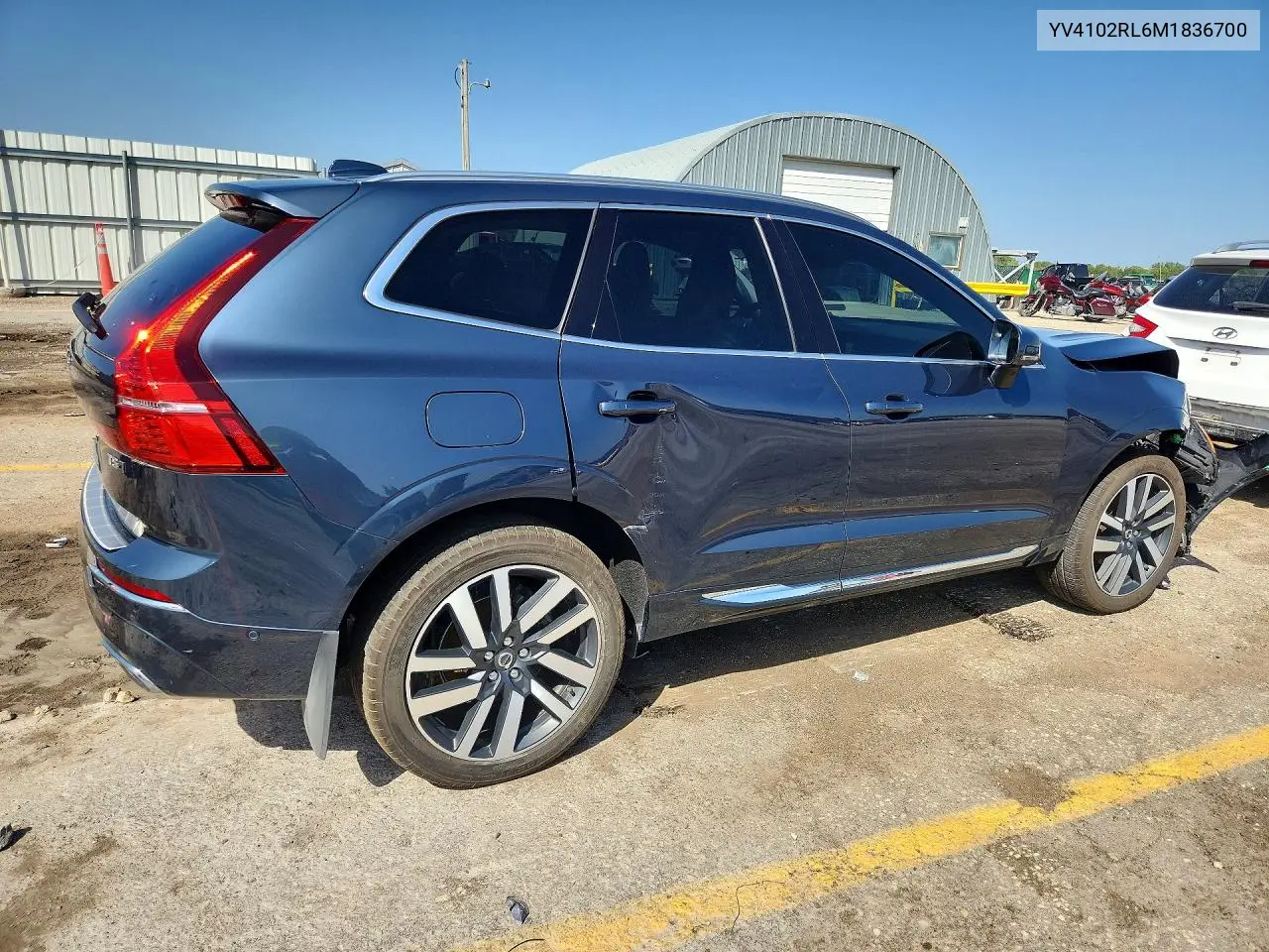 2021 VOLVO XC60 VIN YV4102RL6M1836700 — фото 3