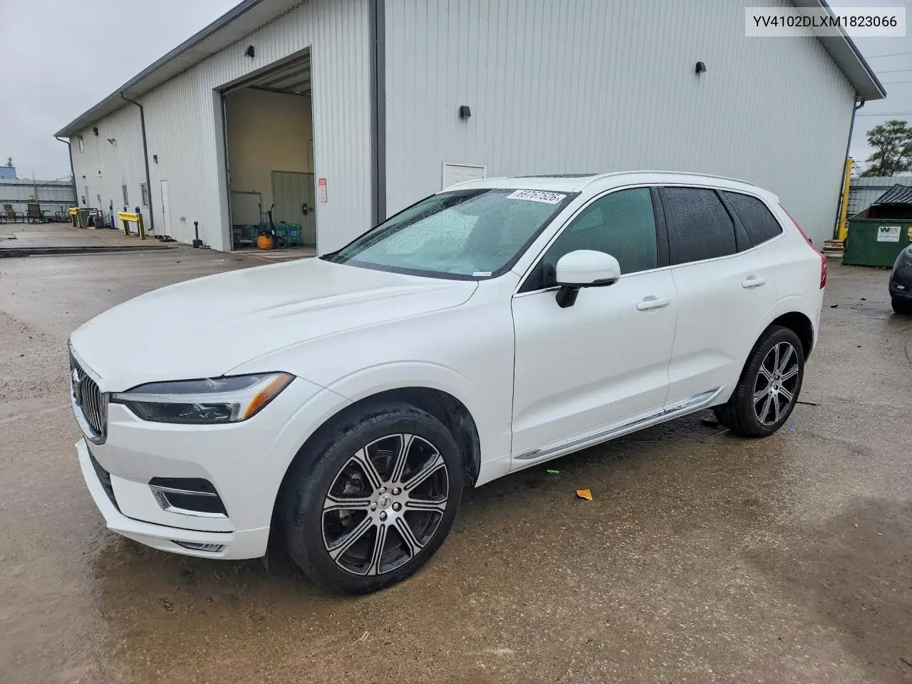 VOLVO XC60 2021, VIN YV4102DLXM1823066