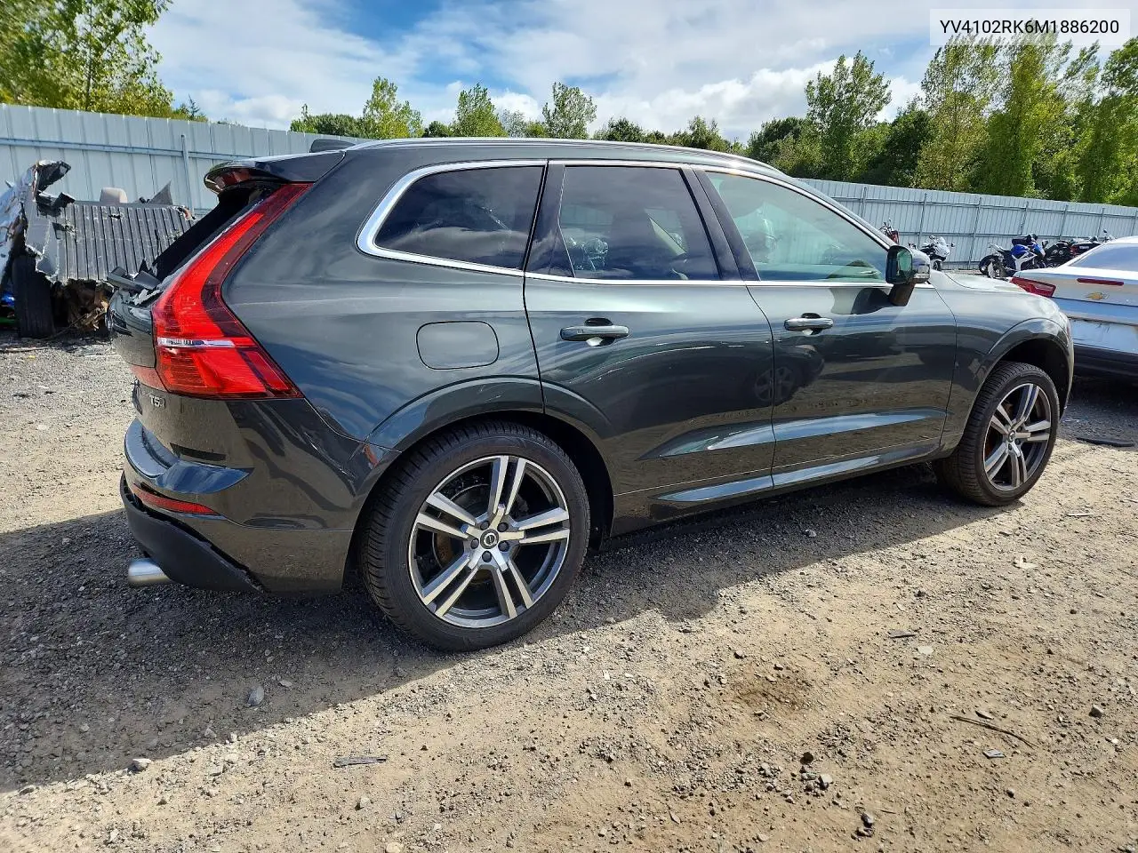 2021 VOLVO XC60 VIN YV4102RK6M1886200 — фото 3