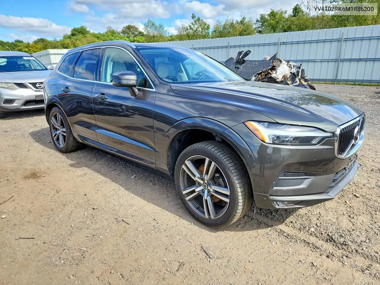2021 VOLVO XC60 VIN YV4102RK6M1886200 — фото 4