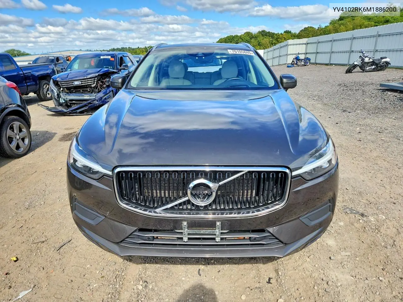 2021 VOLVO XC60 VIN YV4102RK6M1886200 — фото 5