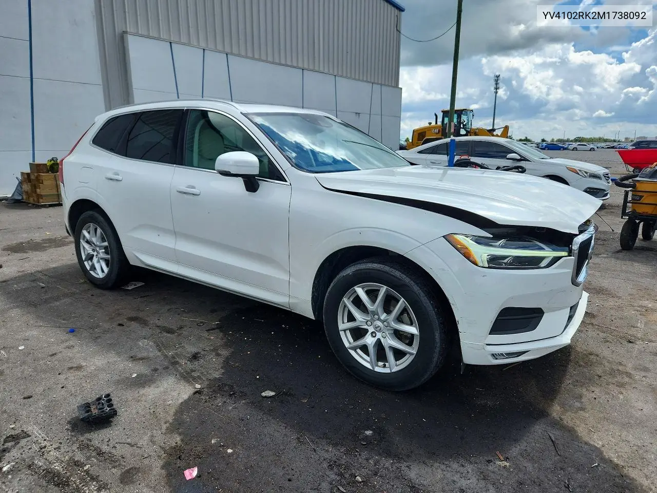 2021 VOLVO XC60 VIN YV4102RK2M1738092 — фото 4