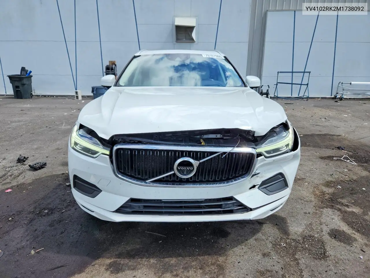 2021 VOLVO XC60 VIN YV4102RK2M1738092 — фото 5