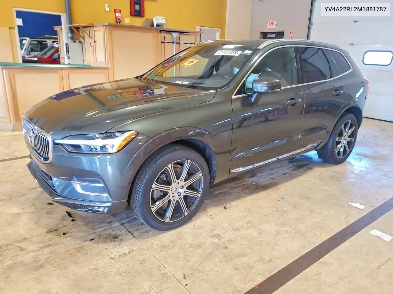 VOLVO XC60 2021, VIN YV4A22RL2M1881787