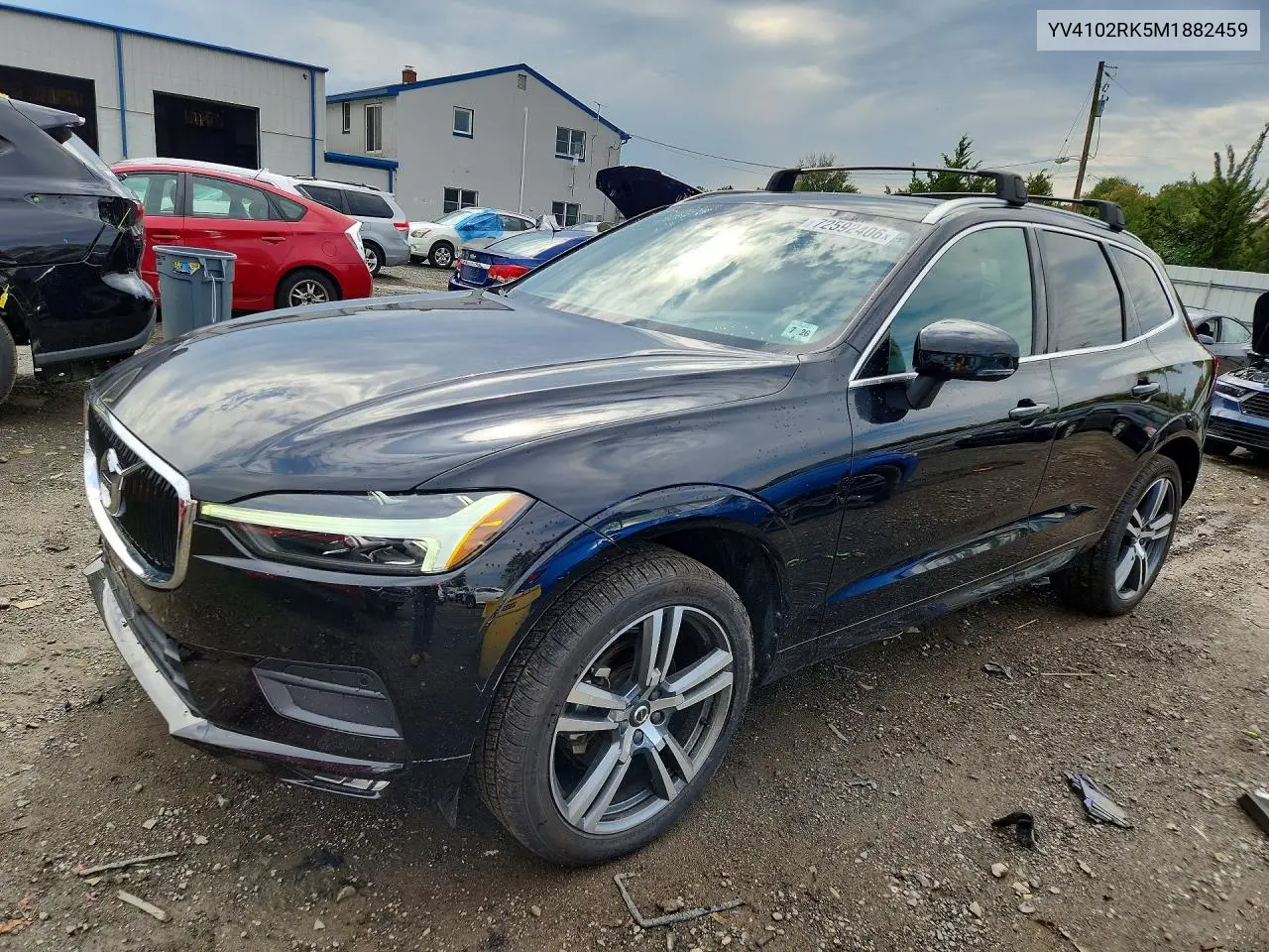 VOLVO XC60 2021, VIN YV4102RK5M1882459