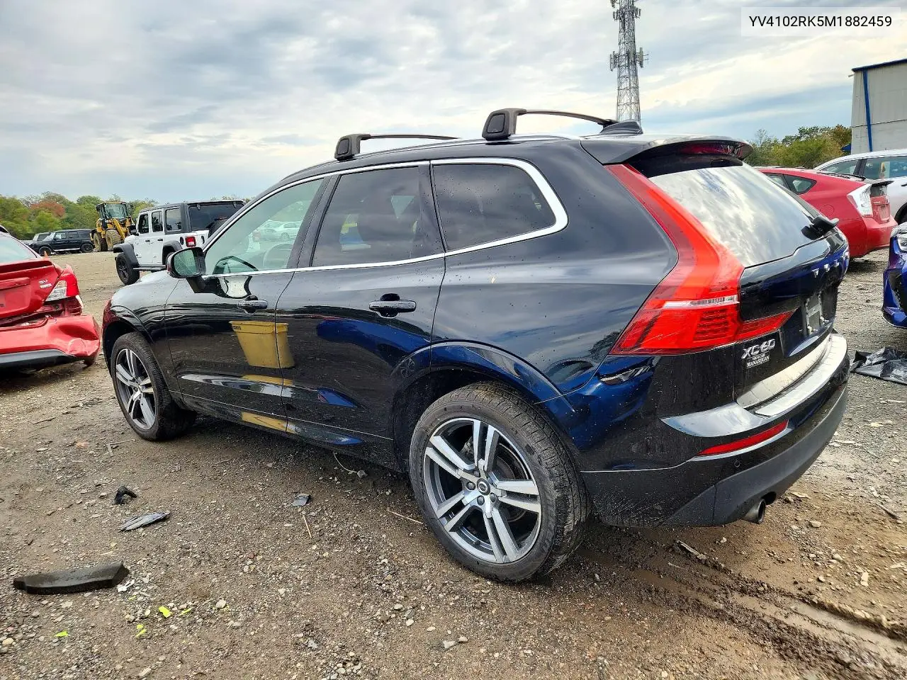 2021 VOLVO XC60 VIN YV4102RK5M1882459 — фото 2