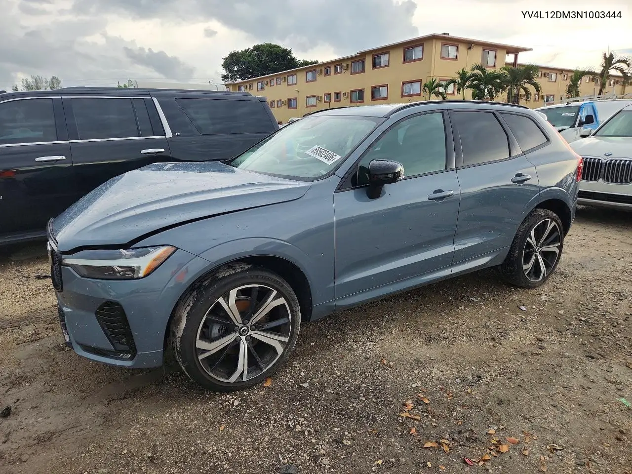 2022 VOLVO XC60 VIN YV4L12DM3N1003444 — фото 3