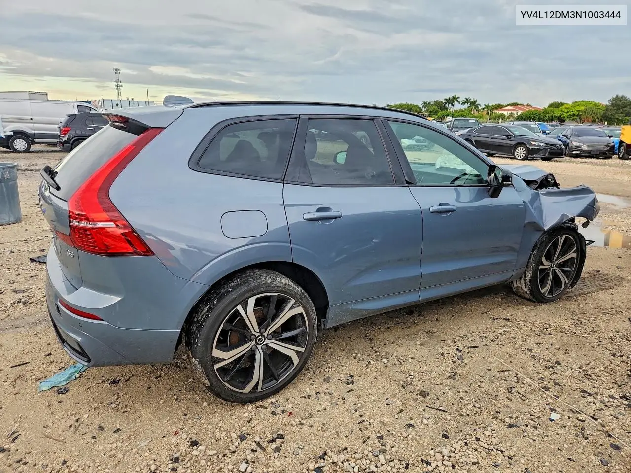 VOLVO XC60 2022, VIN YV4L12DM3N1003444