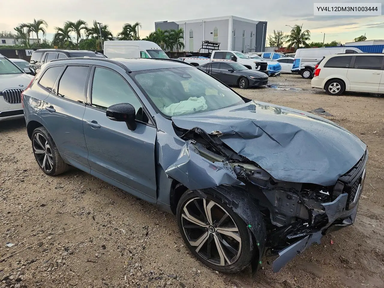 2022 VOLVO XC60 VIN YV4L12DM3N1003444 — фото 2