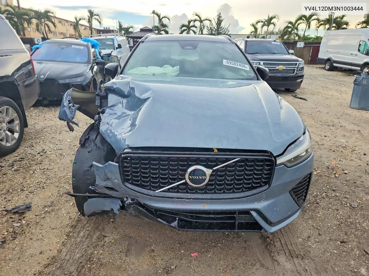 2022 VOLVO XC60 VIN YV4L12DM3N1003444 — фото 5