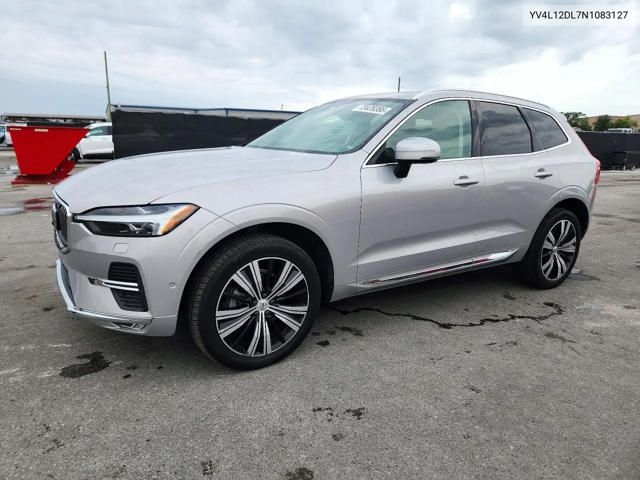 VOLVO XC60 2022, VIN YV4L12DL7N1083127