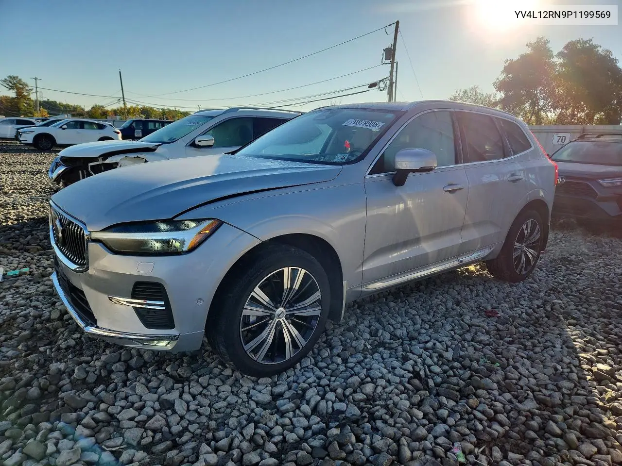 VOLVO XC60 2023, VIN YV4L12RN9P1199569