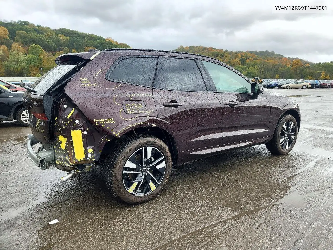 2026 VOLVO XC60 VIN YV4M12RC9T1447901 — фото 3