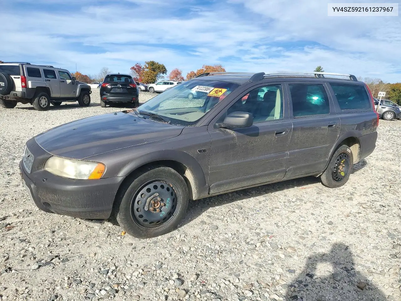 VOLVO XC70 2006, VIN YV4SZ592161237967