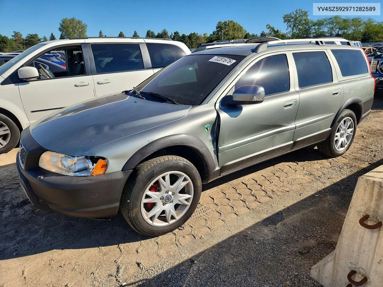 VOLVO XC70 2007, VIN YV4SZ592971282589