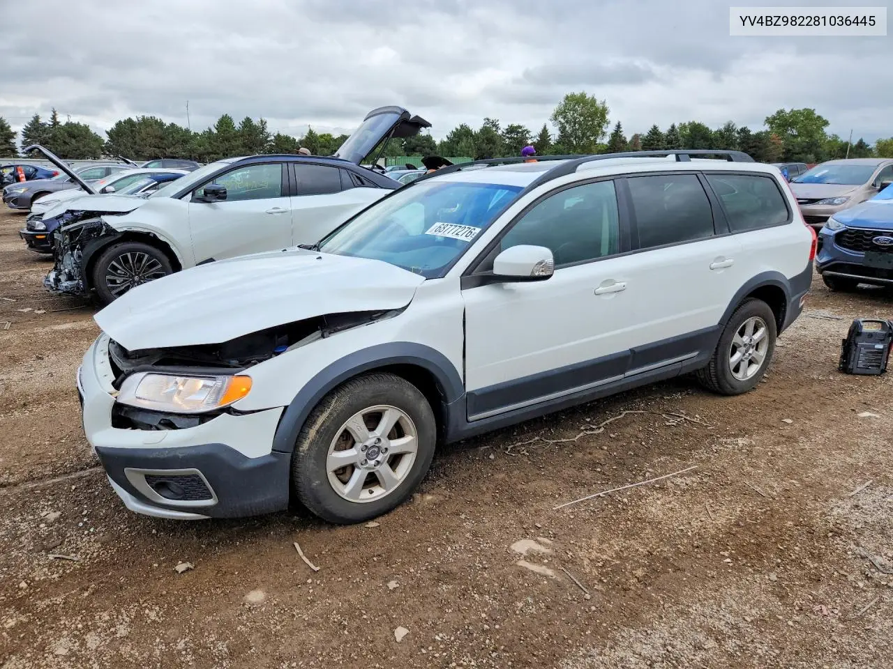 VOLVO XC70 2008, VIN YV4BZ982281036445