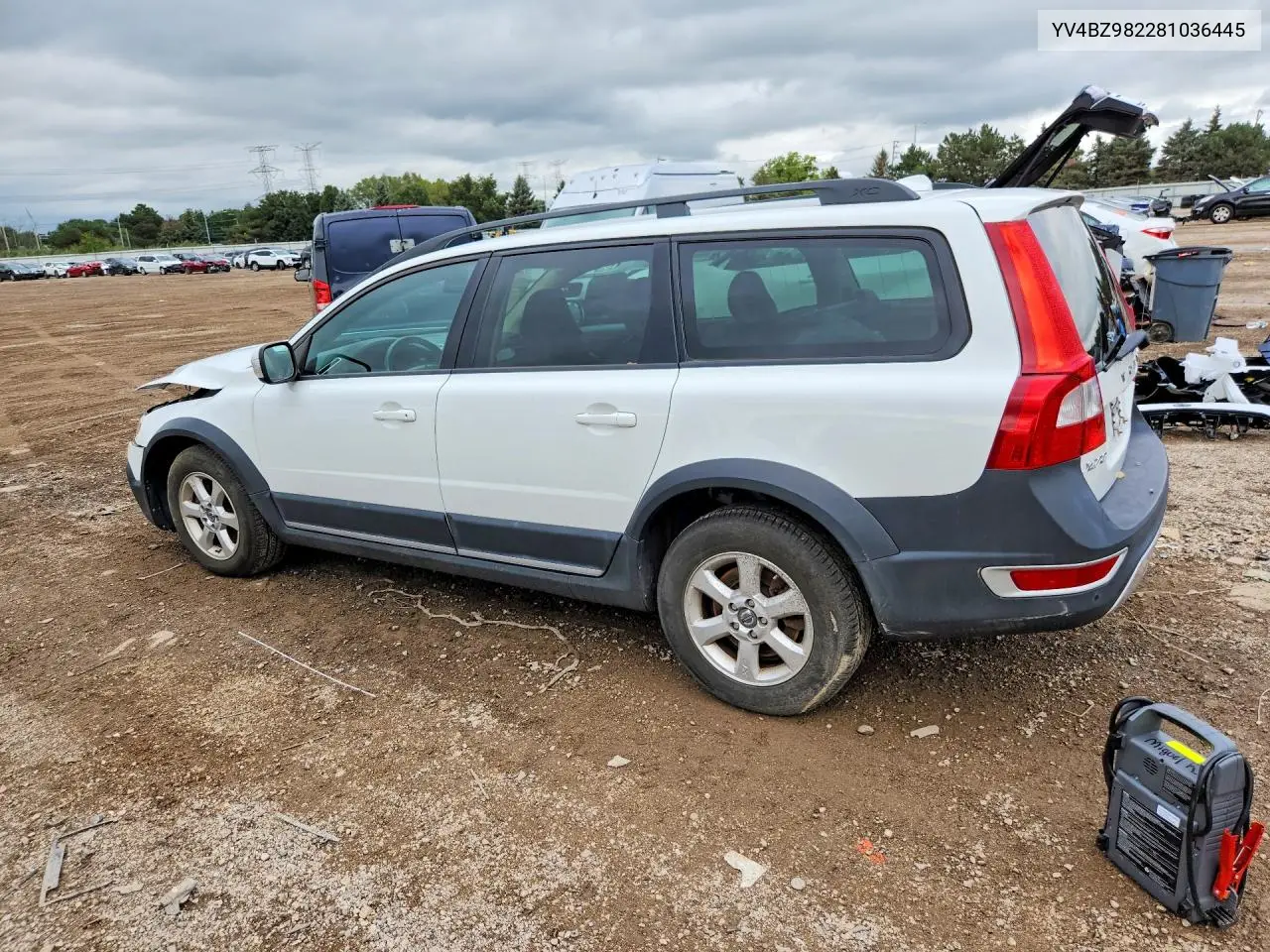 2008 VOLVO XC70 VIN YV4BZ982281036445 — фото 2
